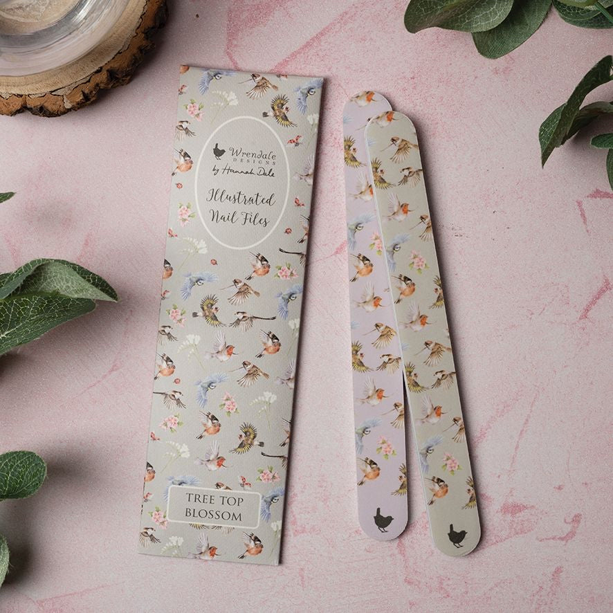 Wrendale ‘Tree Top Blossom’ Nail File Set