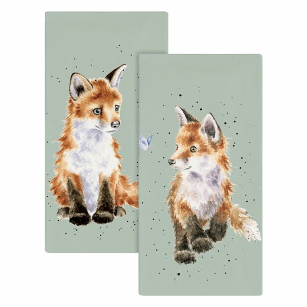 Wrendale Fox Pocket Tissue Daydreamer