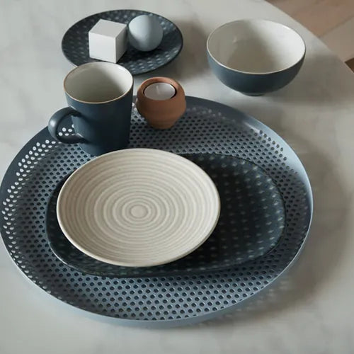 Denby Impression Cream Spiral Small Plate