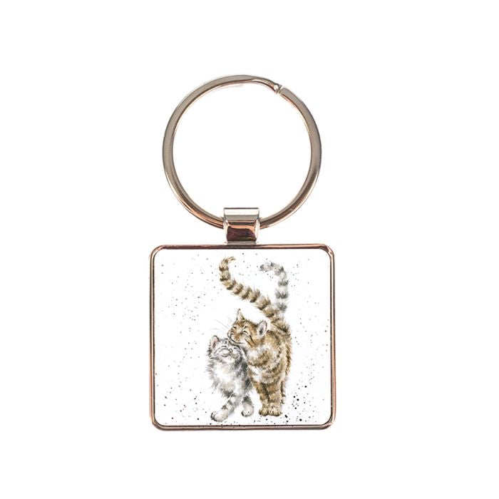 Wrendale ‘Feline Good’ Cat Keyring