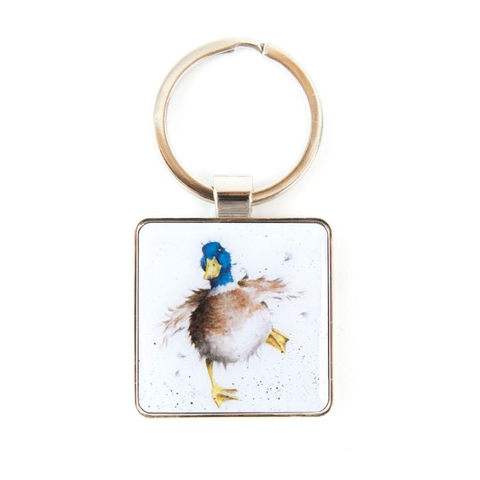 Wrendale 'A Waddle And A Quack' Duck Keyring
