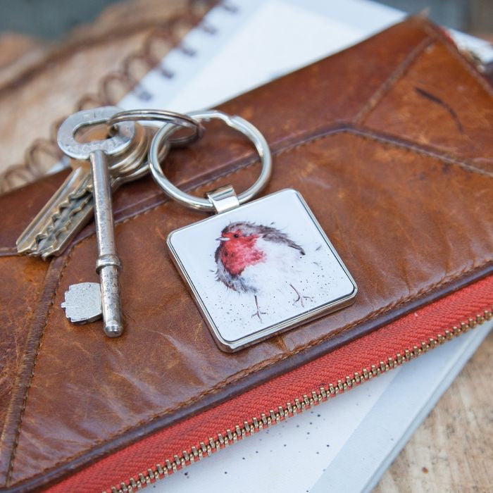 Wrendale ‘Jolly Robin’ Keyring