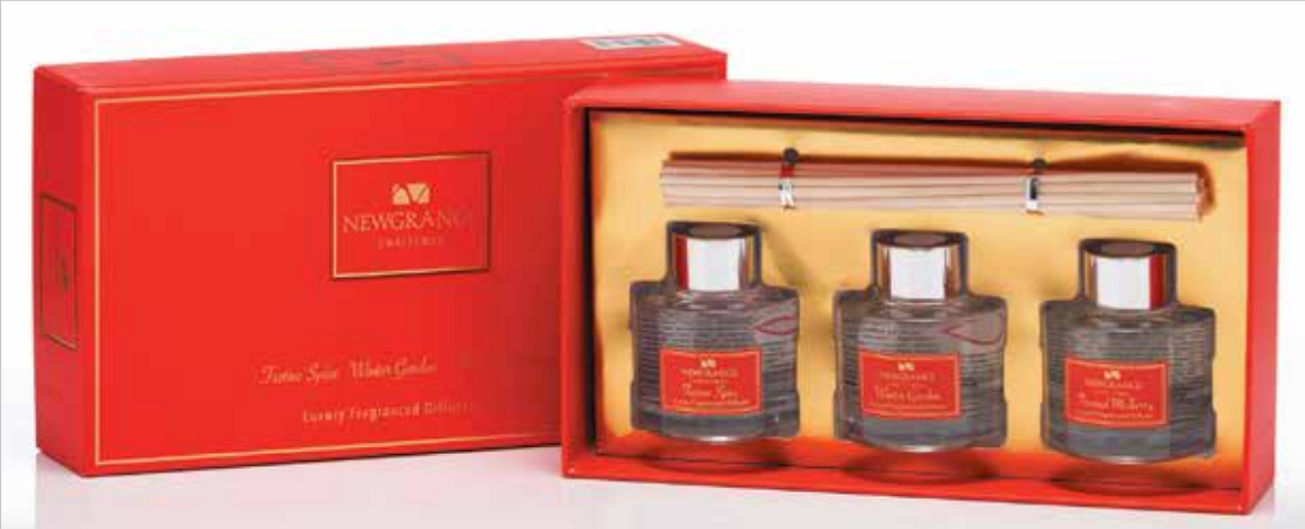 Newgrange Christmas Luxury Mini Diffuser Set of 3