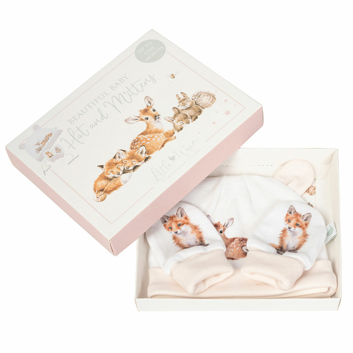 Little Wren Little Savannah Hat and Mittens set
