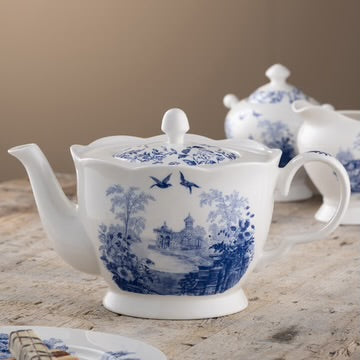 Aynsley archive Blue Teapot 50603