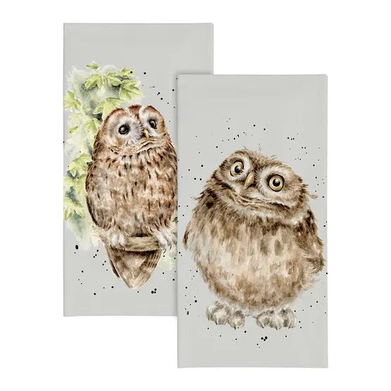 Wrendale Round Owl Pocket Tissues