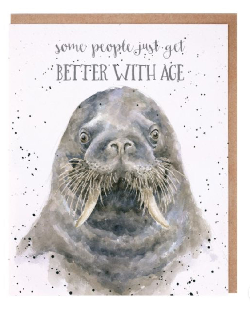 AGE IS JUST A NUMBER' WALRUS CARD