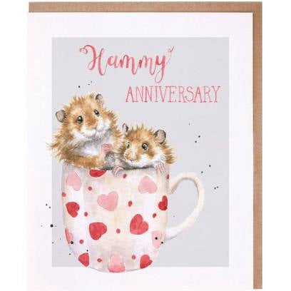 Wrendale ‘Hammy Anniversary’ Card