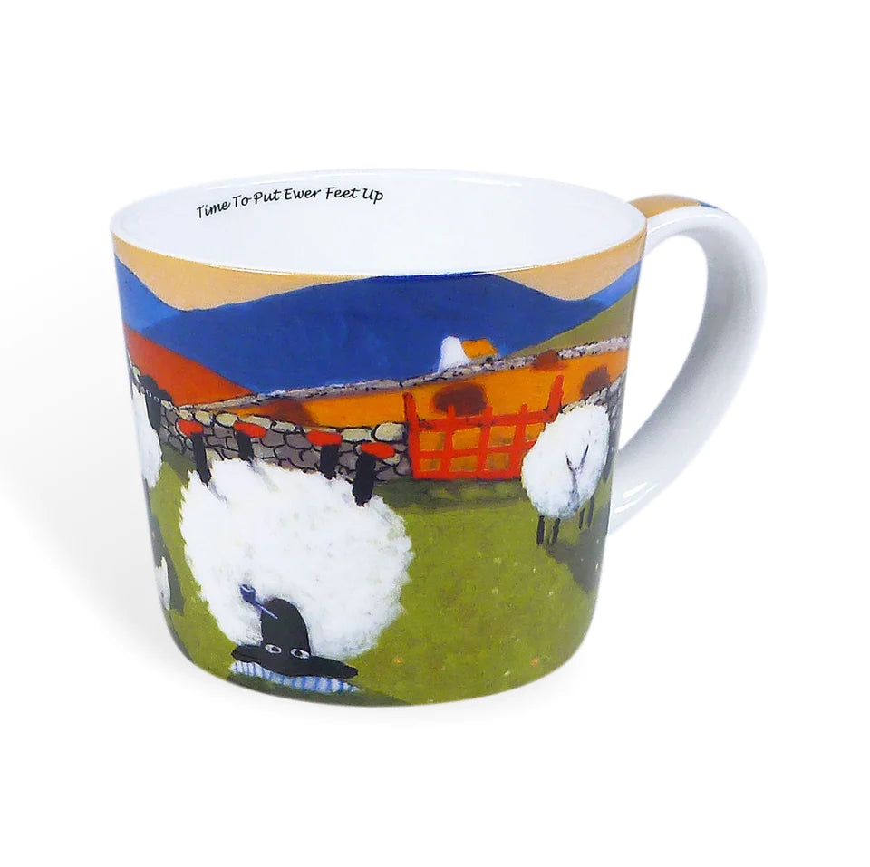 Thomas Joseph ‘Time To Put Ewer Feet Up’ Mug
