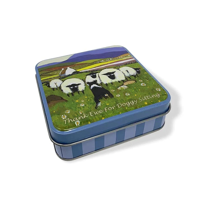 Thomas Joseph ‘Thank Ewe For Dog Sitting’  Fudge Tin