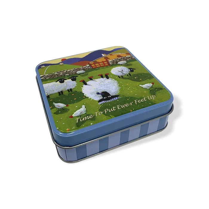 Thomas Joseph ‘Time To Put Ewer Feet Up Fudge’ Tin