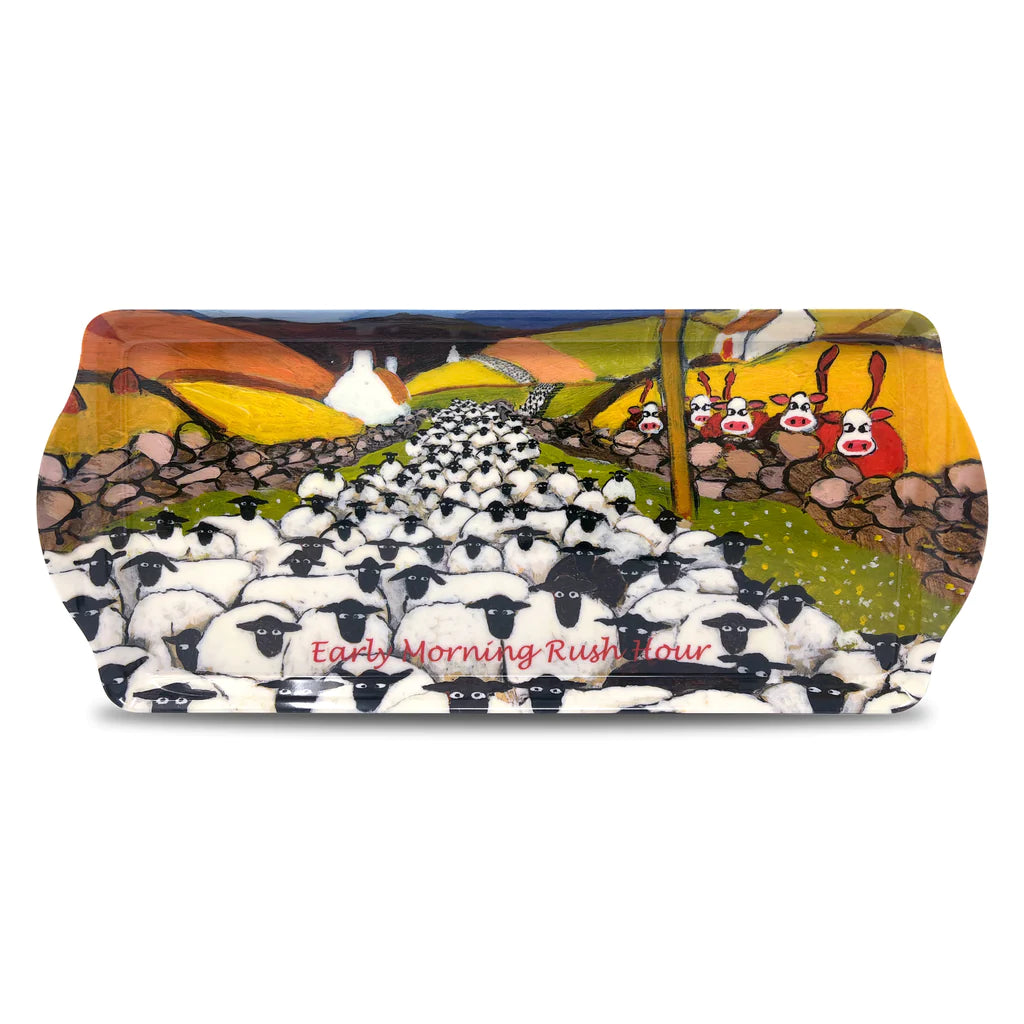Thomas Joseph Early ‘Morning Rush Hour’ Medium Tray