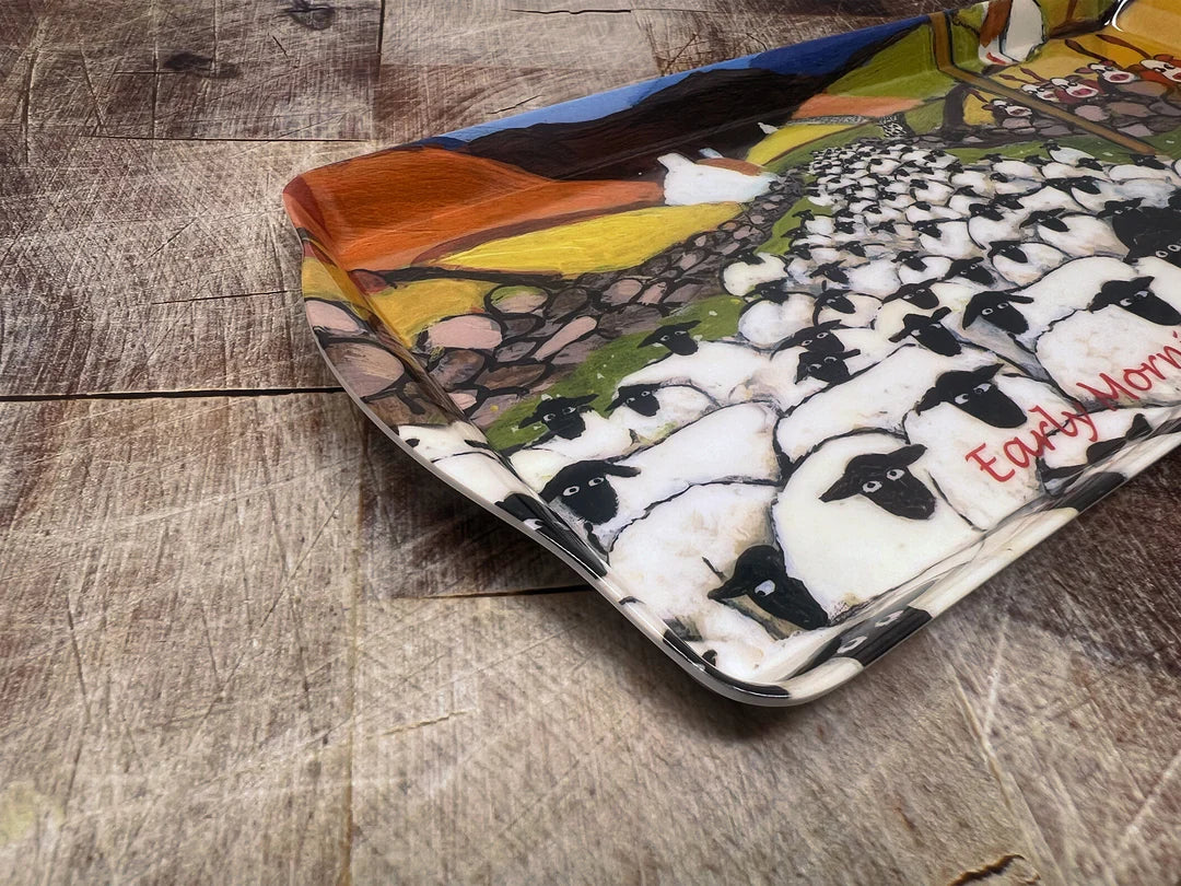 Thomas Joseph Early ‘Morning Rush Hour’ Medium Tray