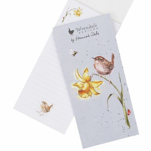 Wrendale Designs ‘The Birds and The Bees’ Bird Magnetic Shopping Pad