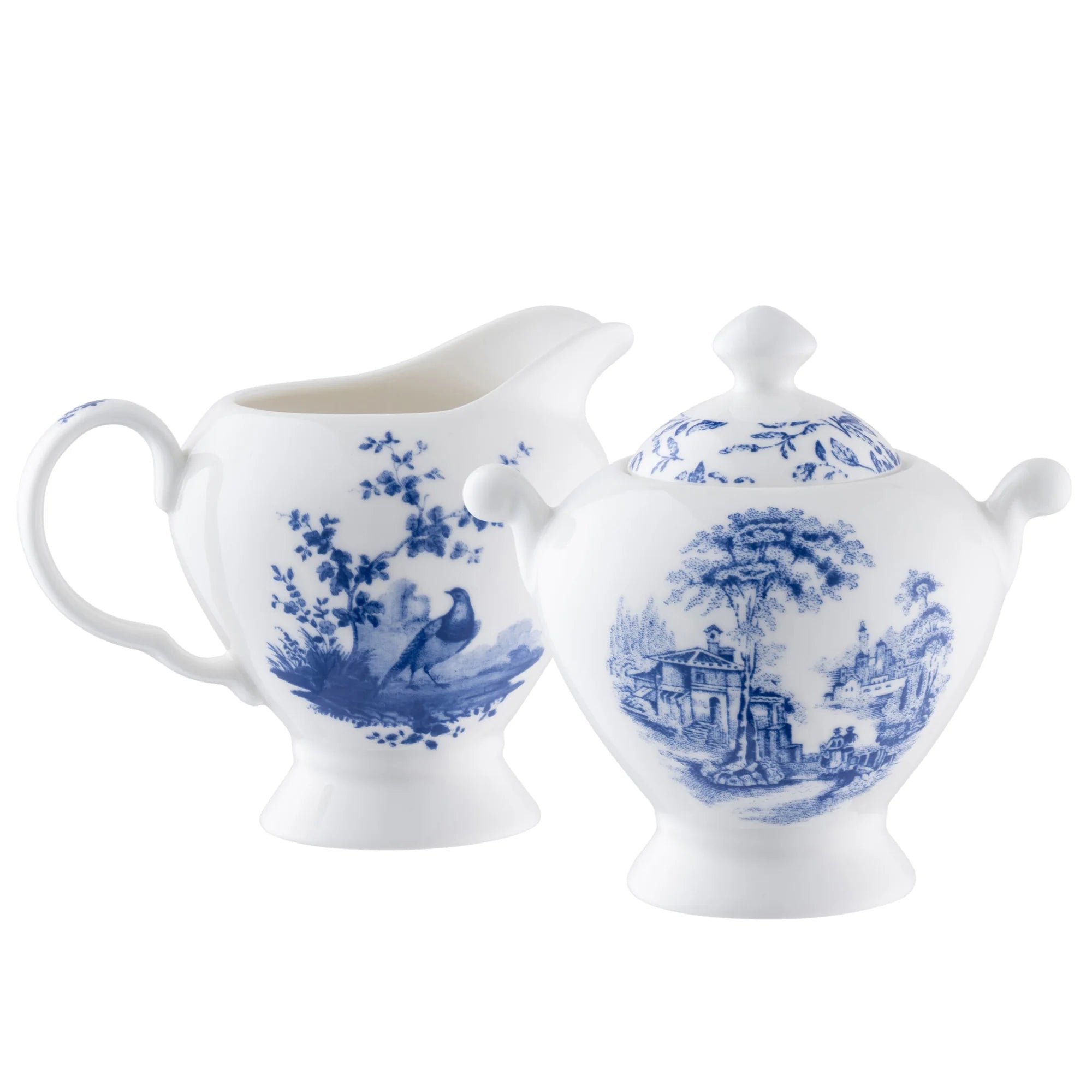 Aynsley Archive Blue Cream And Sugar