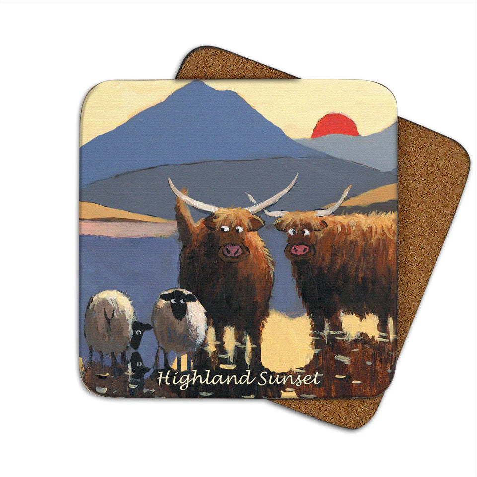 Thomas Joseph “Highland Sunset” Coaster