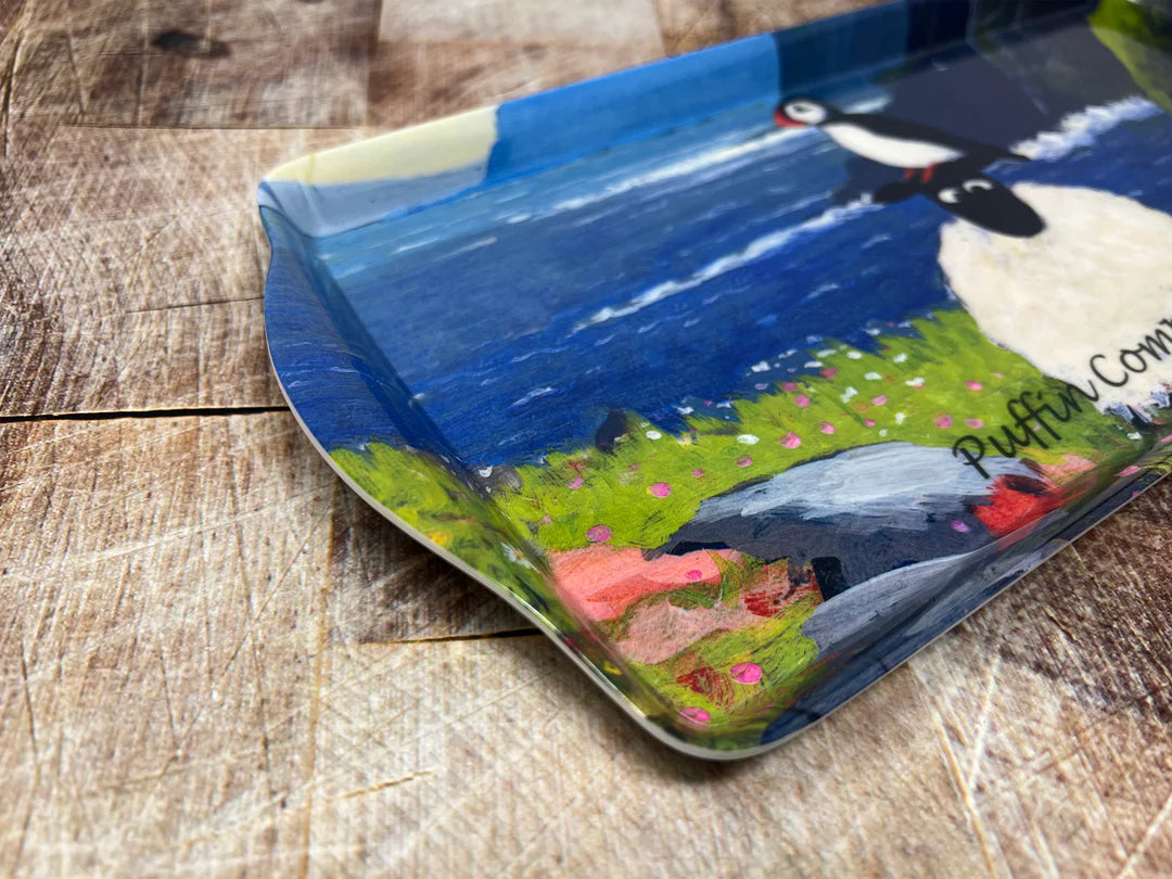 Thomas Joseph ‘Puffin Compares To Ewe’ Medium Tray