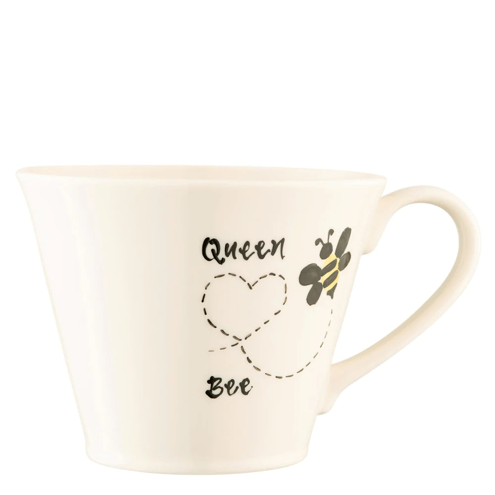 Belleek Living Flared Mug- Queen Bee