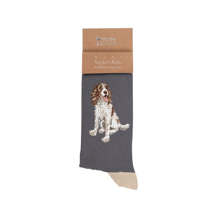 Wrendale Men’s ‘Willow’ Spaniel Socks