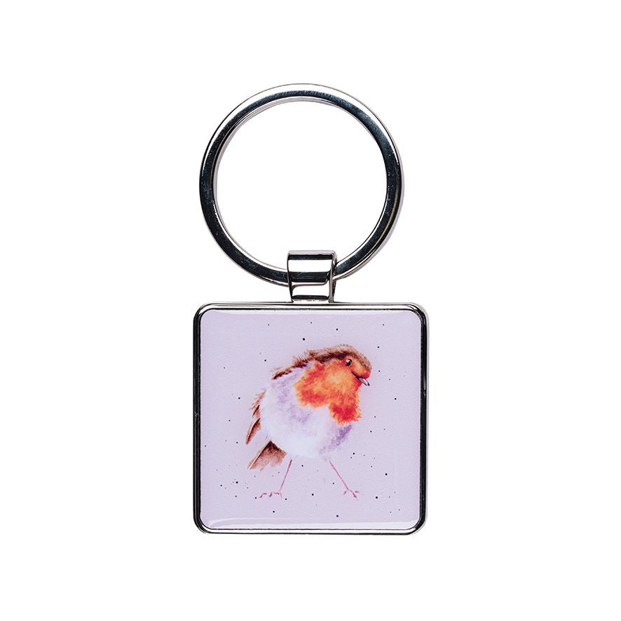 Wrendale ‘Adele’ Robin Metal Keyring