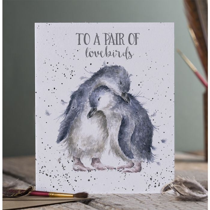 Wrendale To A Pair Of Lovebirds