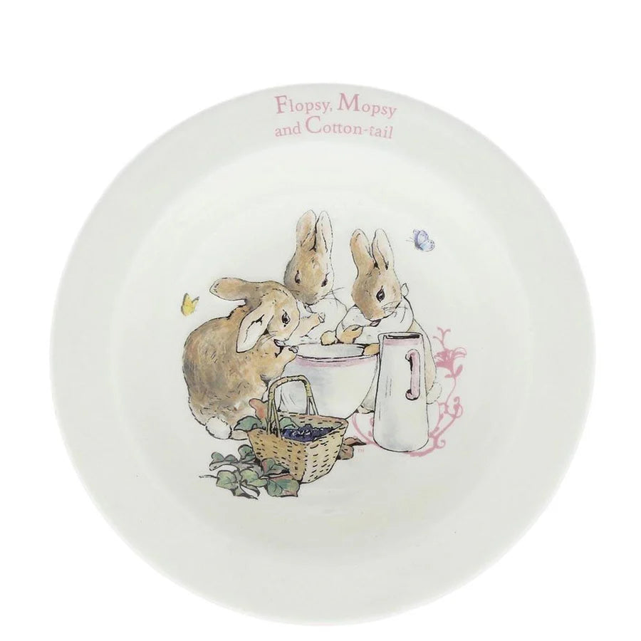 Peter Rabbit Flopsy, Mopsy and Cotton-Tail Three Piece Nursery Set