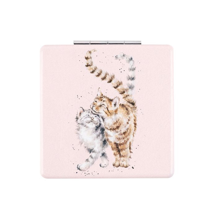Wrendale ‘Feline Good Cat’ Compact Mirror