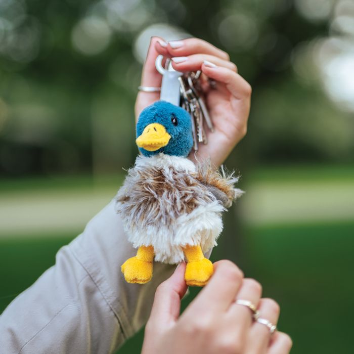 Wrendale ‘Webster Duck’ Plush Keyring
