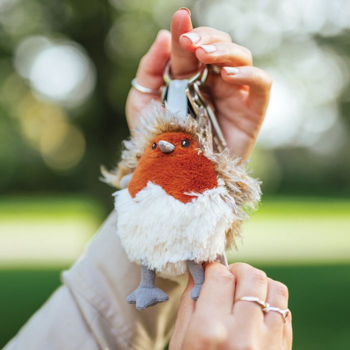 Wrendale ‘Adele’ Robin Plush Keyring