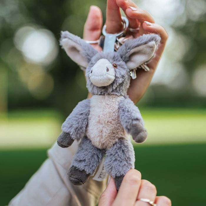 Wrendale ‘Jack’ Donkey Plush Keyring