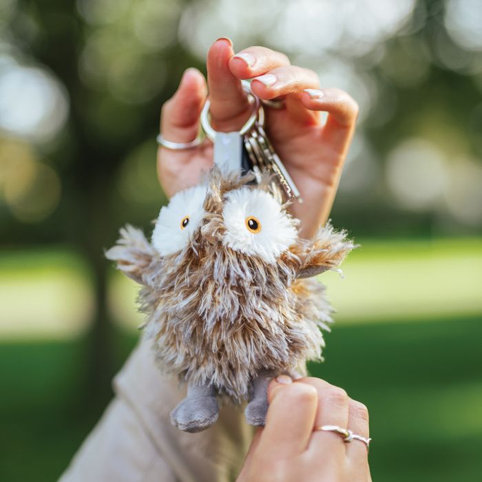 Wrendale ‘Elvis’ Owl Plush Keyring