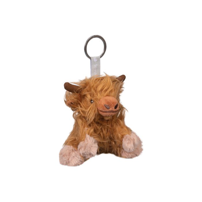 Wrendale ‘Gordon’ Highland Cow Plush Keyring