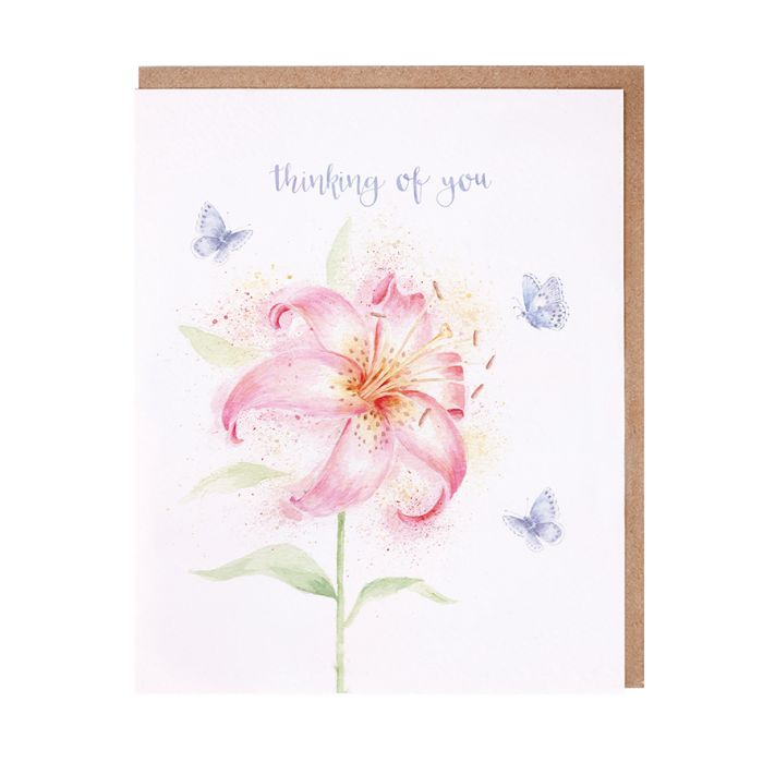 Wrendale Holly Blue ‘Thinking Of You’ Card