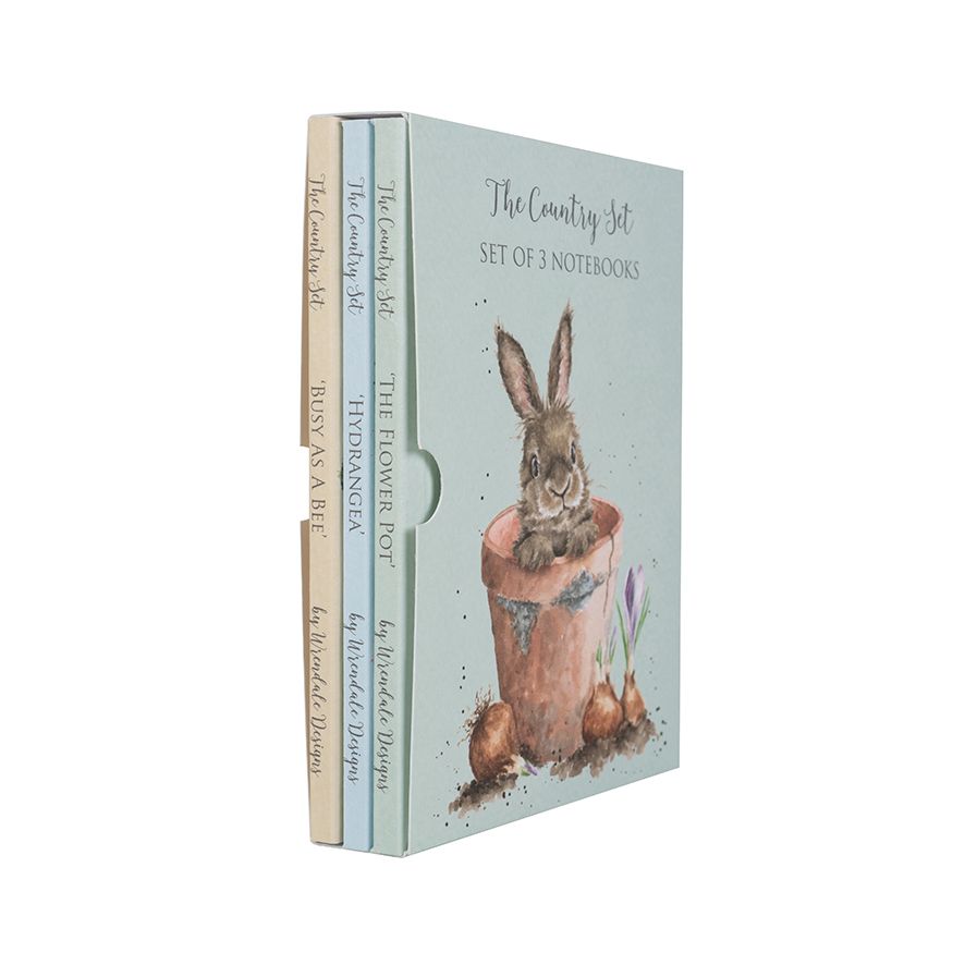 Wrendale The Country Set Set Of Three Notebooks