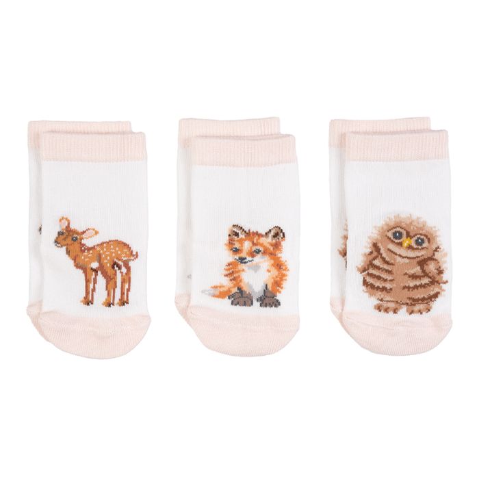 Wrendale ‘Little Wren’ Forest Baby Socks 0-6 Months