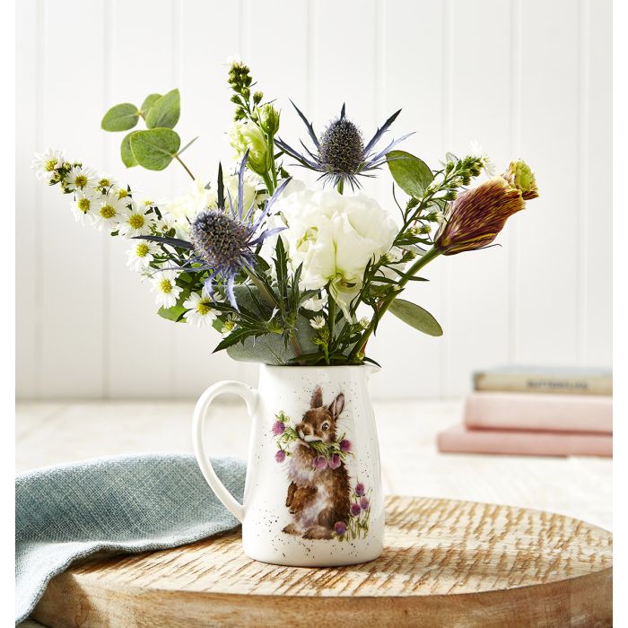Wrendale ‘Head Clover Heels’ Rabbit Posy Jug