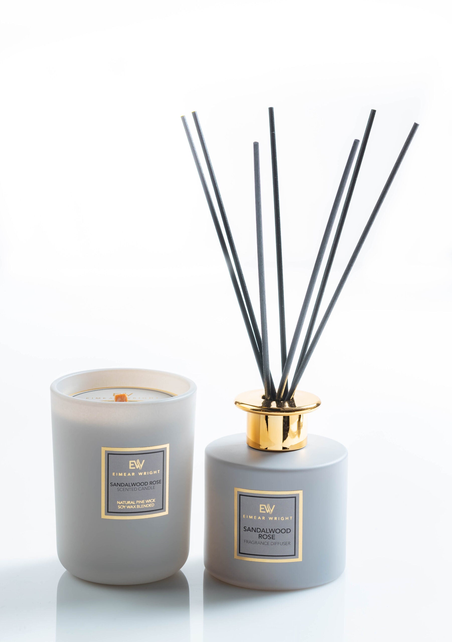 Eimear Wright Sandalwood Rose Candle 250g