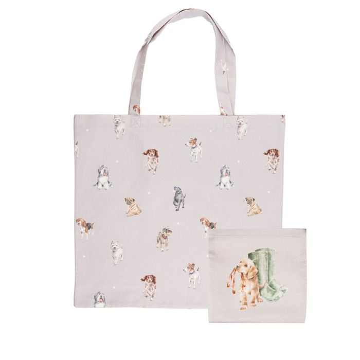 Wrendale ‘A Dog’s Life’ Foldable Shopping Bag