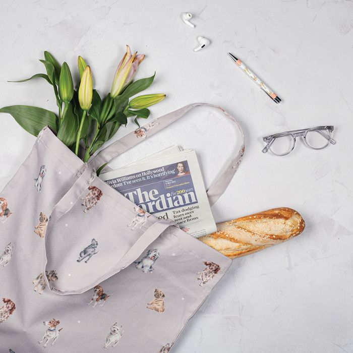 Wrendale ‘A Dog’s Life’ Foldable Shopping Bag