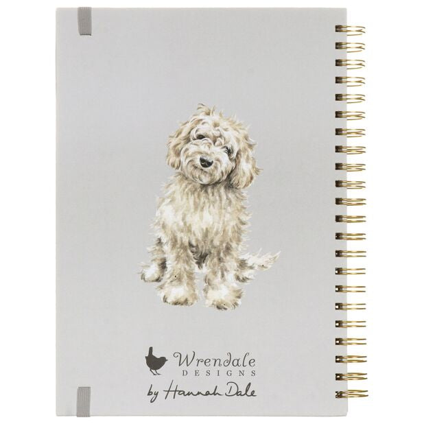 Wrendale ‘Movie Night’ Dog Spiral Notebook