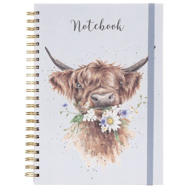 Wrendale ‘Daisy Coo’ A4 Spiral Notebook