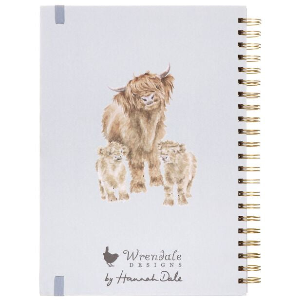 Wrendale ‘Daisy Coo’ A4 Spiral Notebook