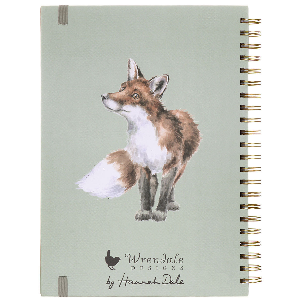 Wrendale ‘Make My Daisy’A4 Fox Spiral Notebook