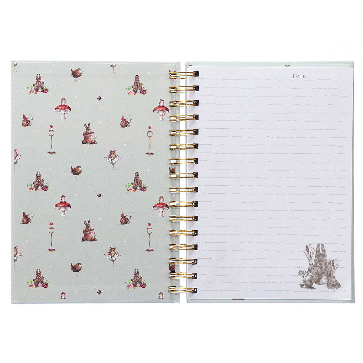 Wrendale ‘The Flower Pot’ A5 Spiral Notebook