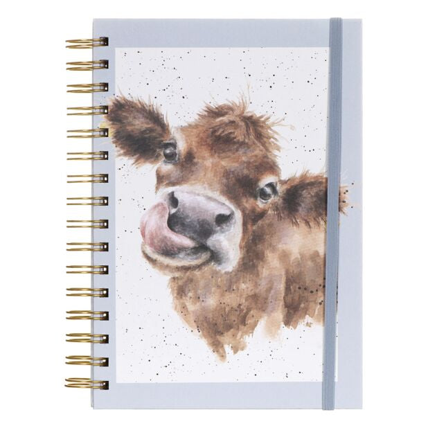 Wrendale ‘Mooo’ A5 Spiral Notebook