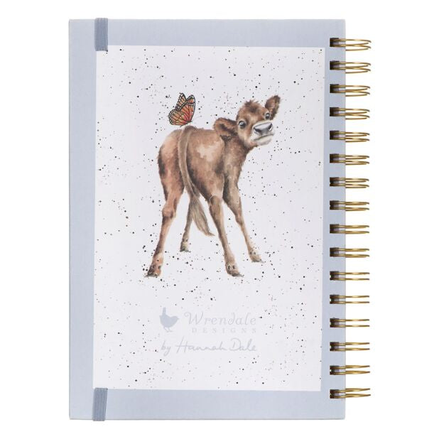Wrendale ‘Mooo’ A5 Spiral Notebook