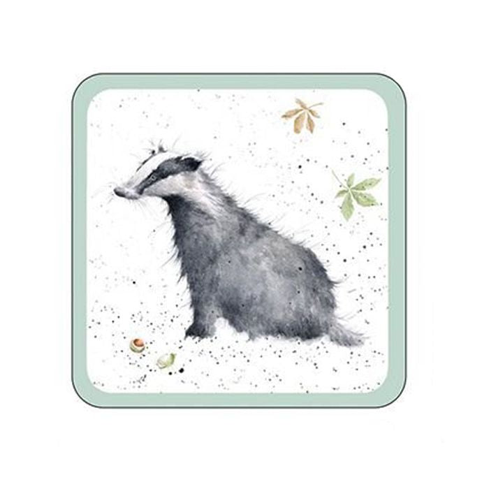 Wrendale ‘Badger’ Coaster