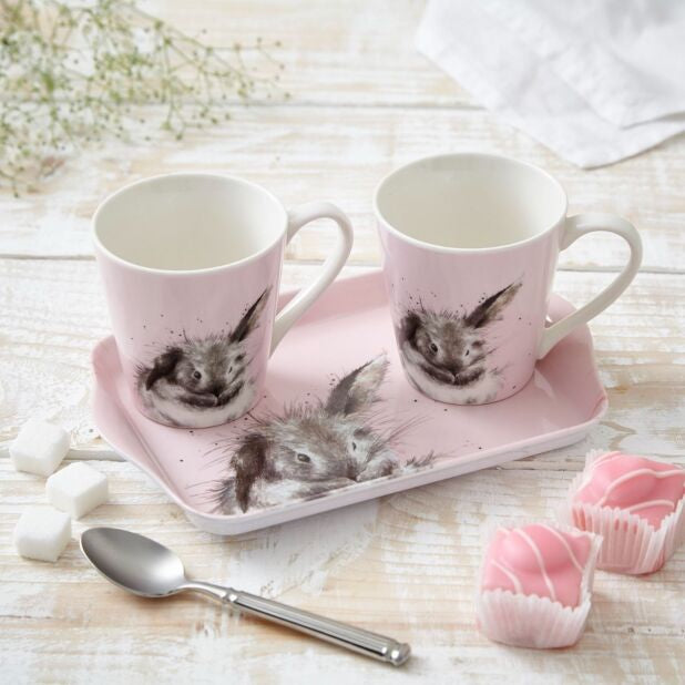 Wrendale ‘Bath Time’ Mug & Tray Set