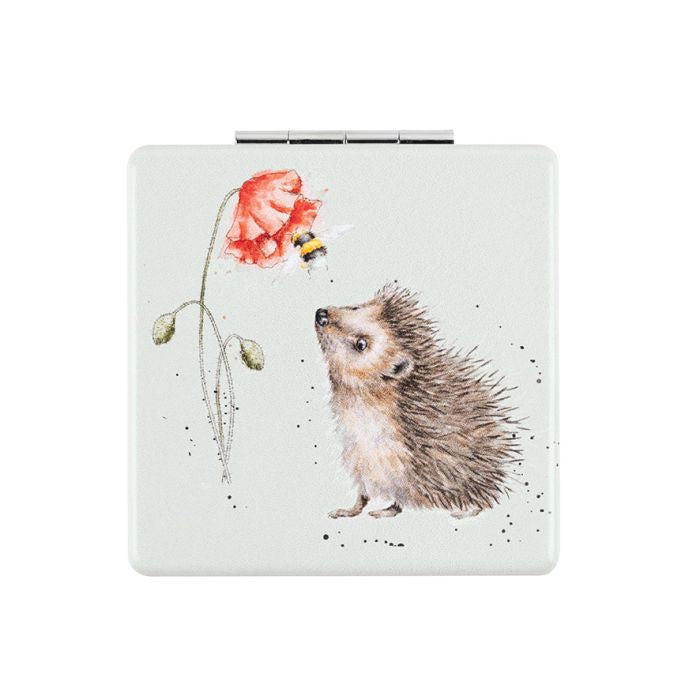 Wrendale ‘Busy As A Bee’ Hedgehog Compact Mirror