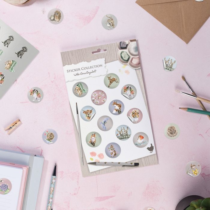 Wrendale The Country Sticker Set